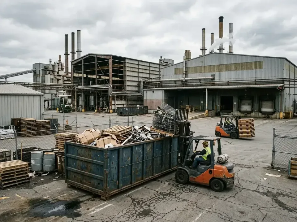 industrial-factory-scrap-conta-003 — frequently asked questions, Cheap Roll-off Dumpster Rentals in Wayne, MI